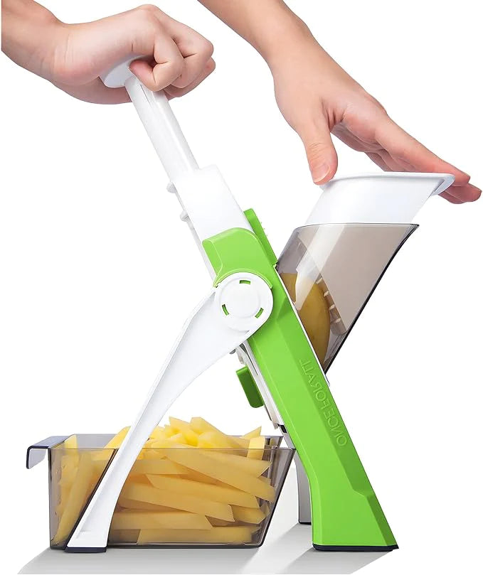 Vegetable Cutter/Slicer Makes Work Fast And Easy