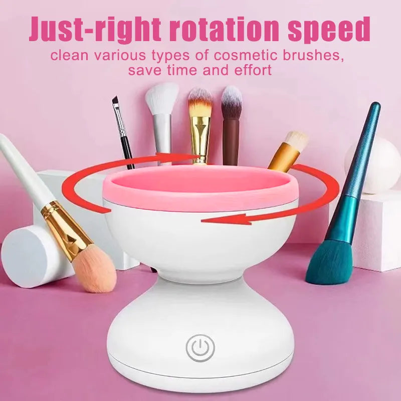 LASTEST MAKEUP BRUSH CLEANING MACHINE