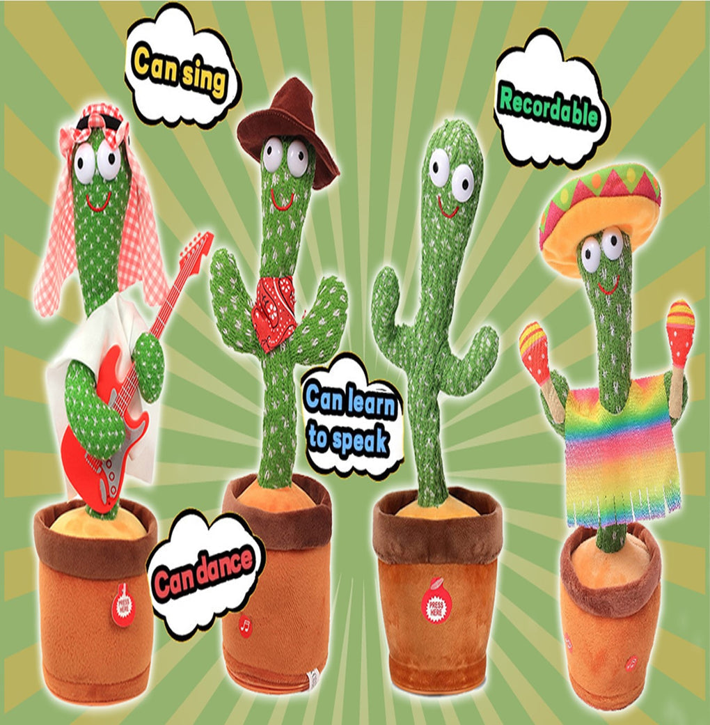 Dancing & Singing Cactus Toy