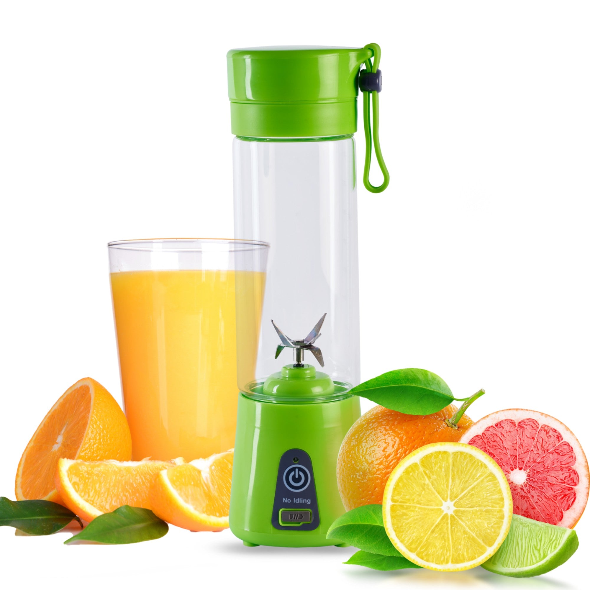 USB Chargeable Juicer Blender 6 Blades 380ml