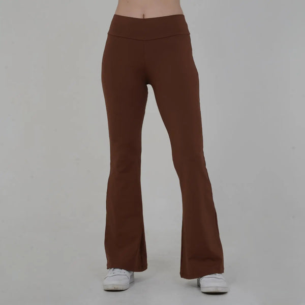 Ballerina Pants High-Rise Brown